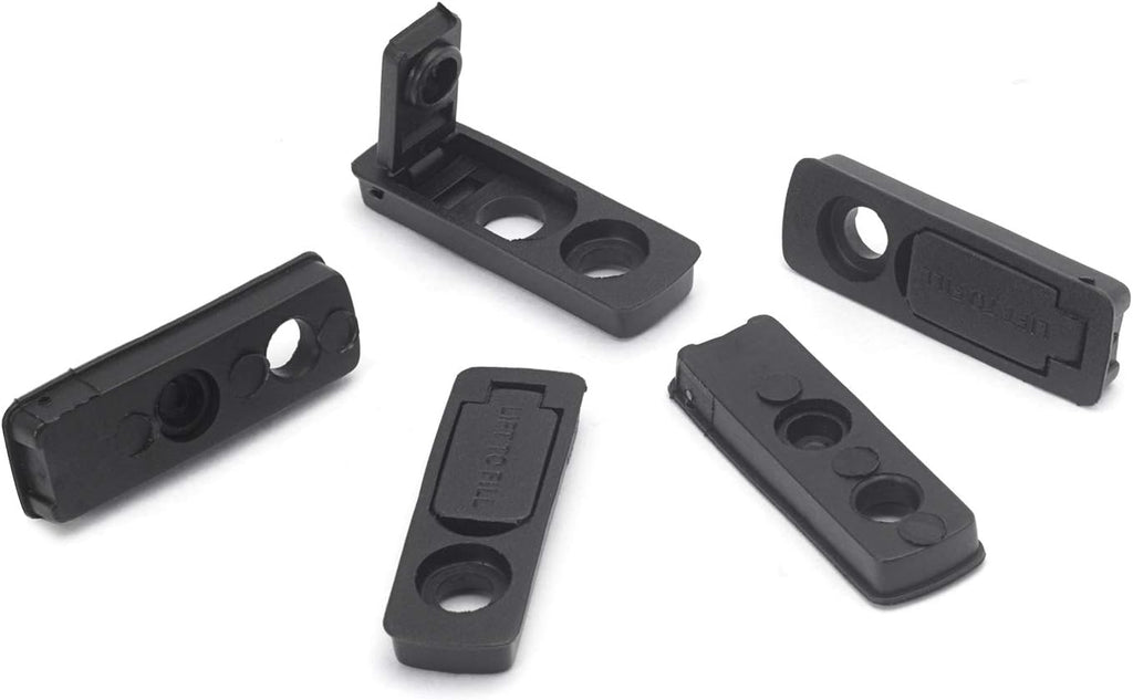 YUSUD 5PCS Lighter Gasket Seal, Anti-Evaporation Accessories for Lighter Insert (Black)
