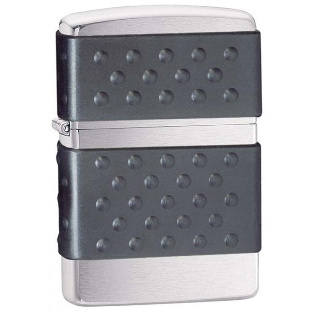 Zippo Lighter: Armor MultiCut Geometric Deep Carve - Antique Silver 49883