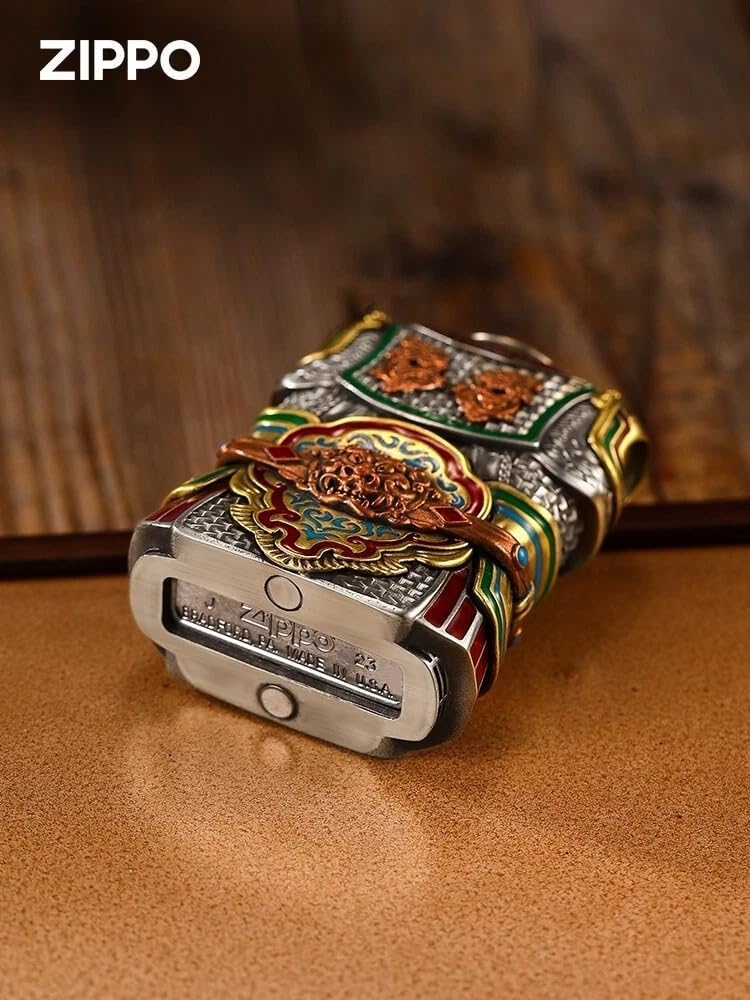 Zippo Samurai Warrior Limited Edition Table Set 610807 with Magnetic Design