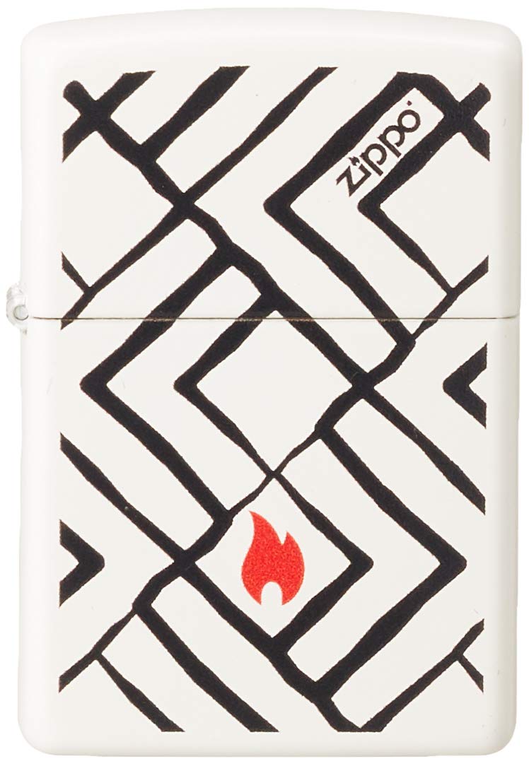 Zippo Lighter: Armor MultiCut Geometric Deep Carve - Antique Silver 49883