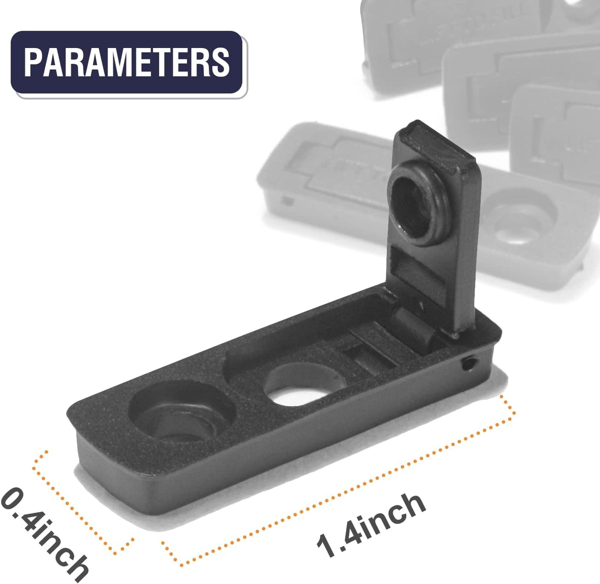 YUSUD 5PCS Lighter Gasket Seal, Anti-Evaporation Accessories for Lighter Insert (Black)