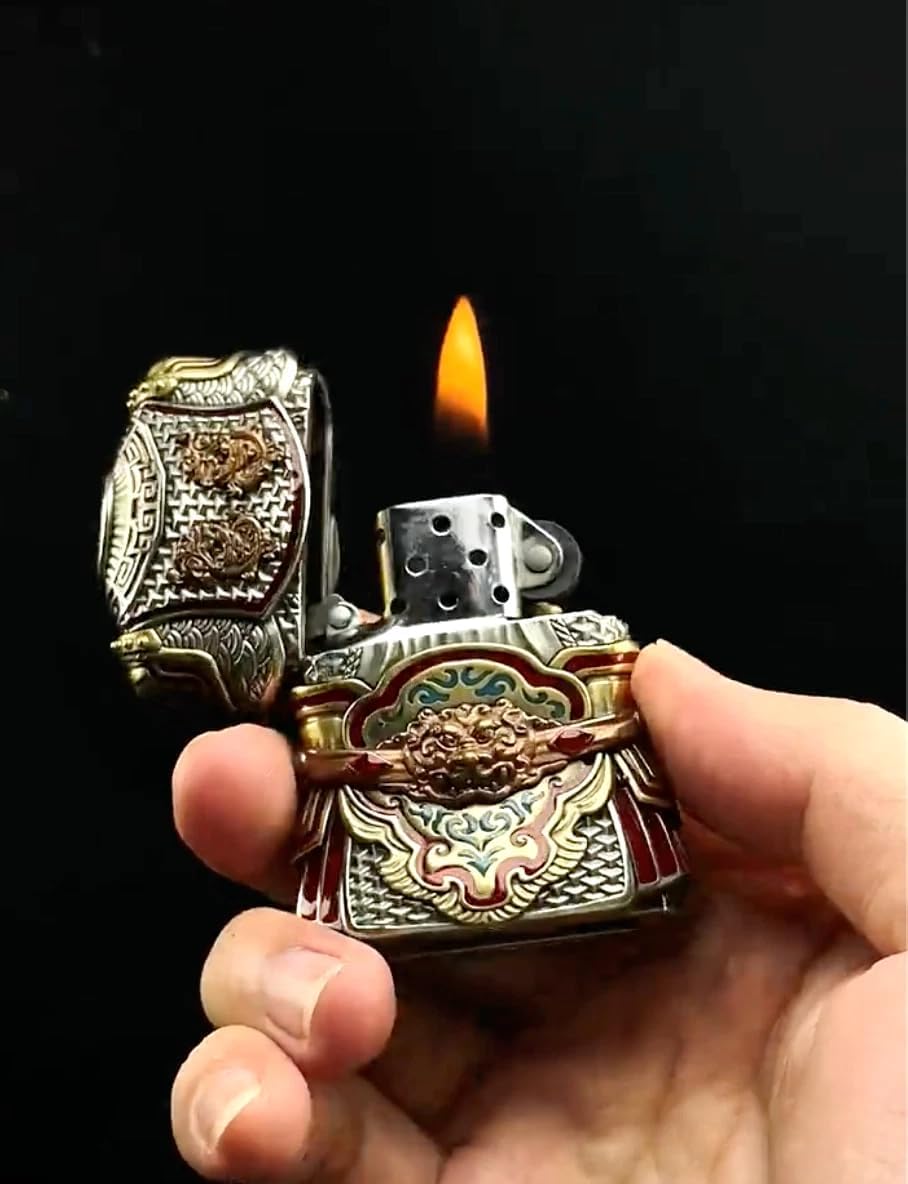 Zippo Samurai Warrior Limited Edition Table Set 610807 with Magnetic Design