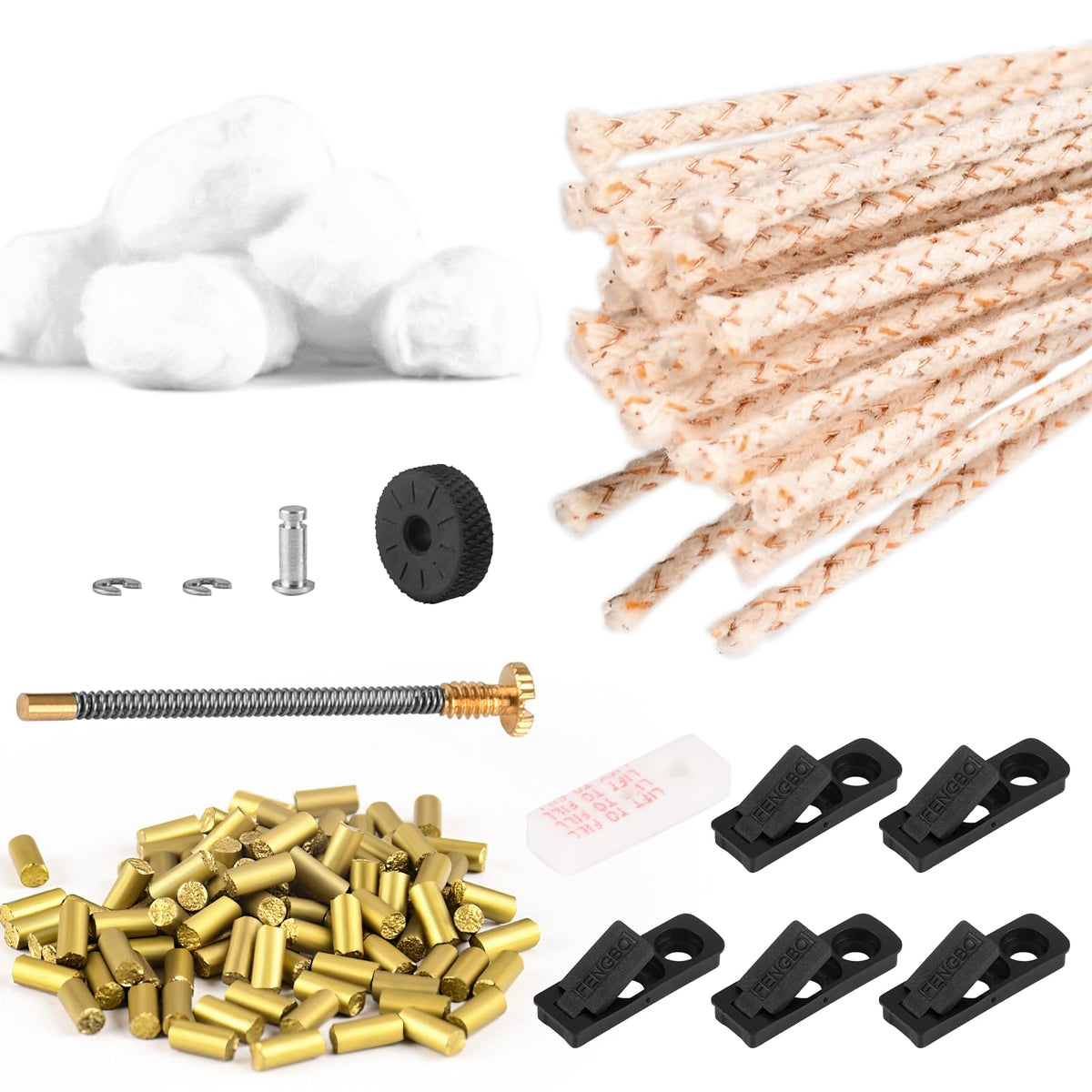 Flint and Wick Replacement Set for Fluid Lighter & Insert