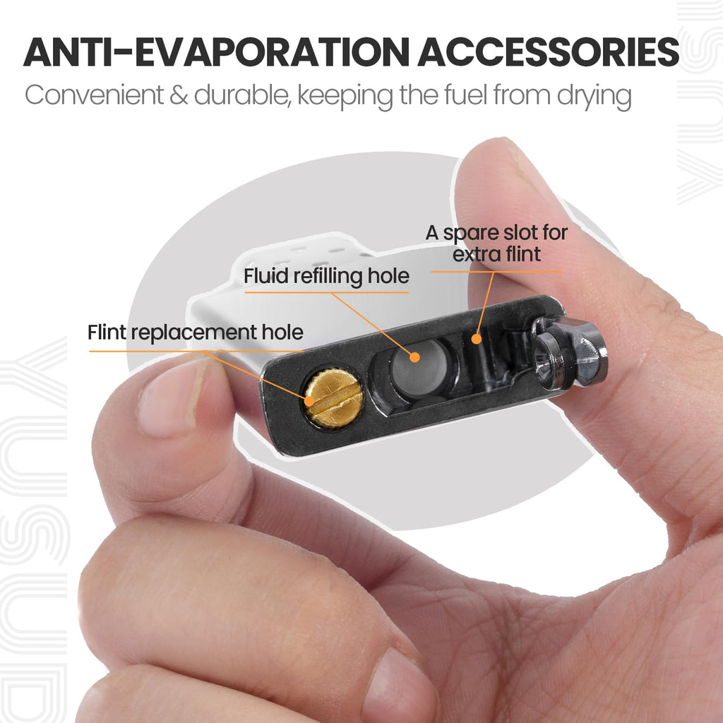 YUSUD Lighter Gasket Seal Compatible with Zippo, Lighter Fluid Anti-evap