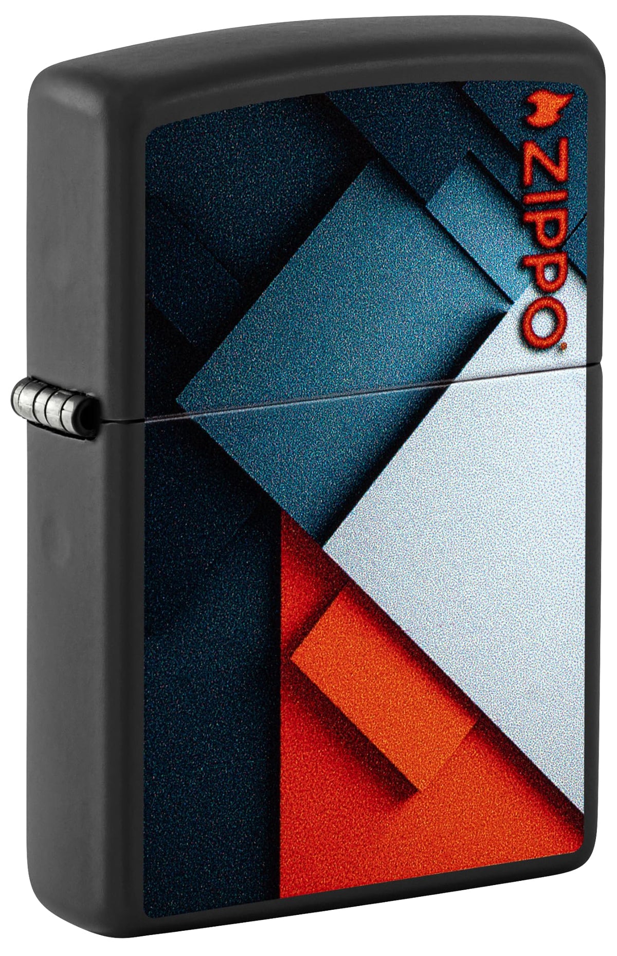 Zippo Lighter: Armor MultiCut Geometric Deep Carve - Antique Silver 49883