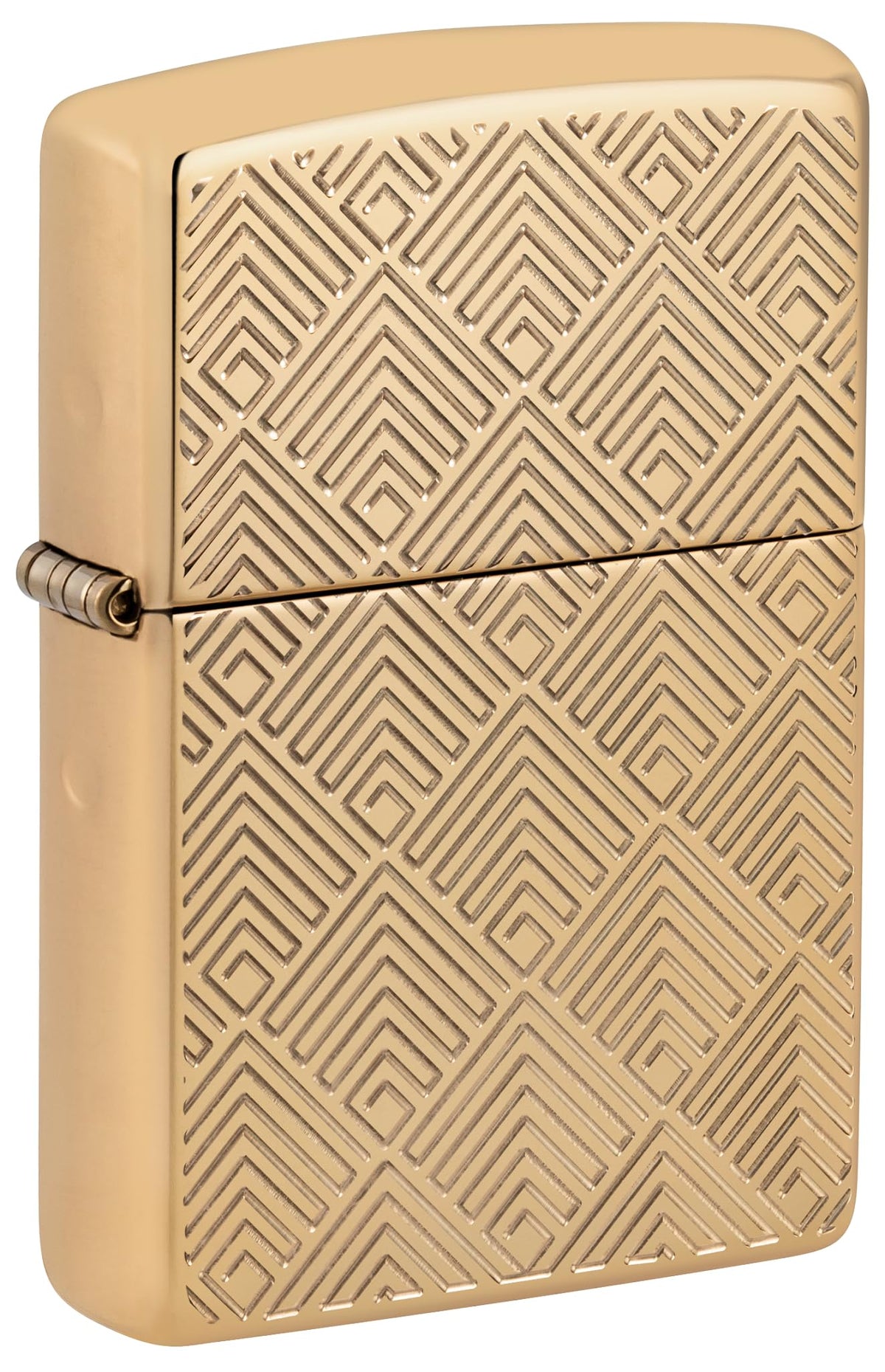 Zippo Gothic Window Design Armor® Black Ice® Pocket Lighter