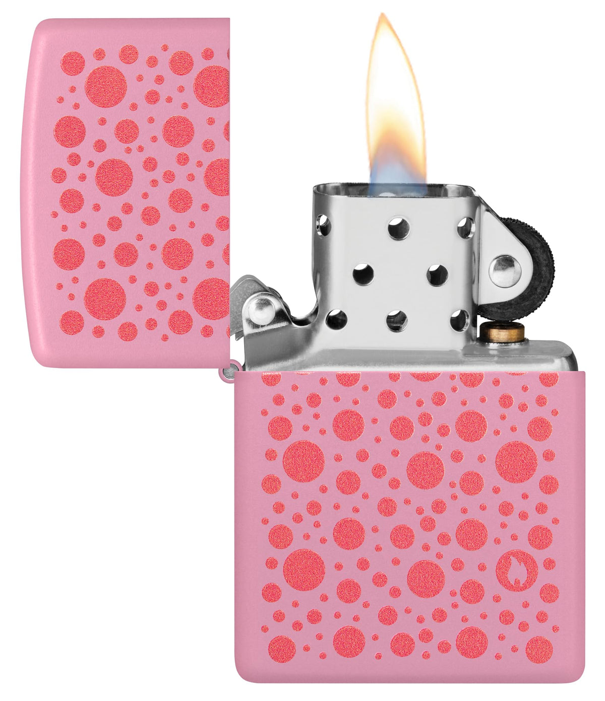 Zippo Gothic Window Design Armor® Black Ice® Pocket Lighter