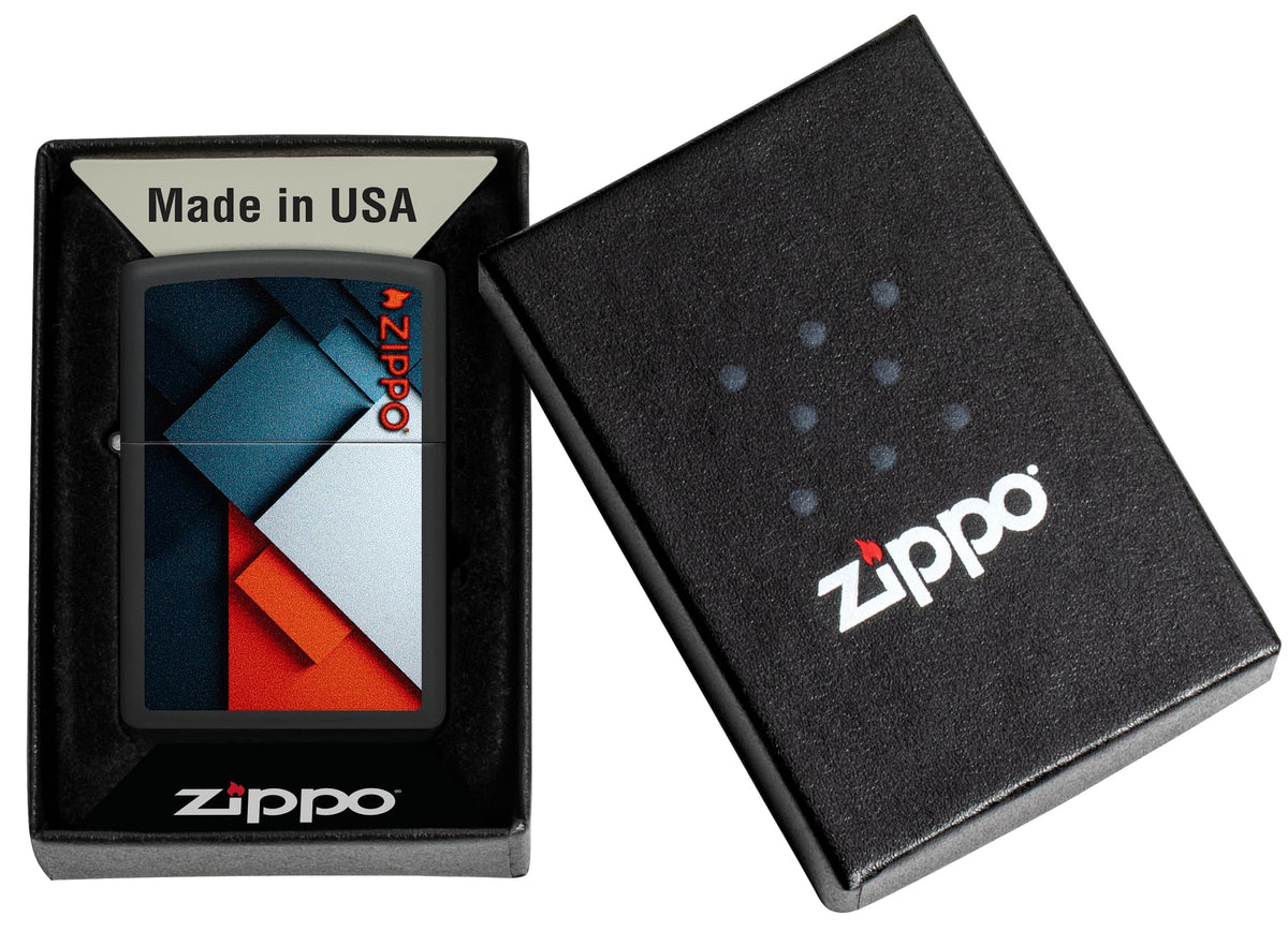 Zippo Lighter: Armor MultiCut Geometric Deep Carve - Antique Silver 49883
