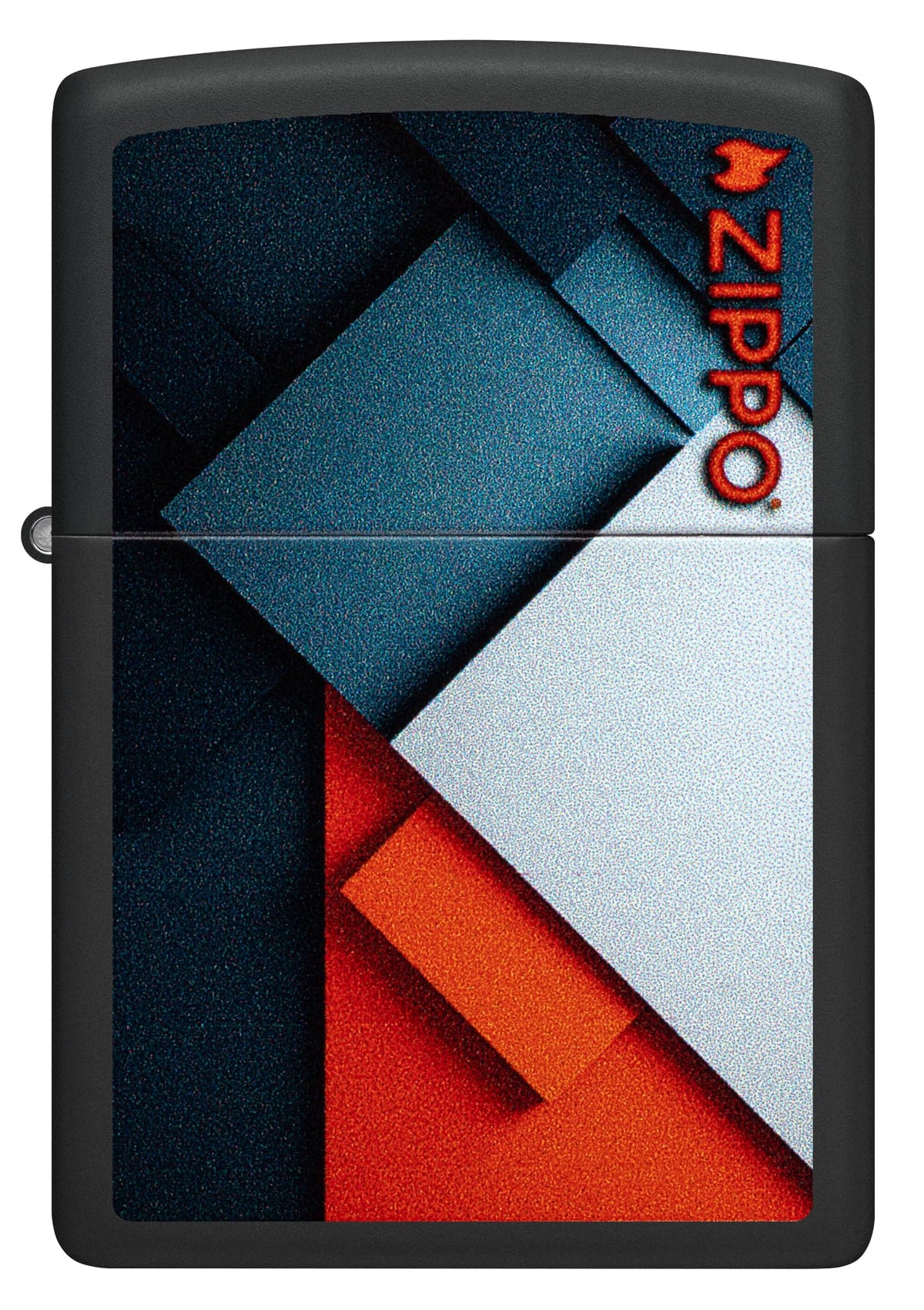 Zippo Lighter: Armor MultiCut Geometric Deep Carve - Antique Silver 49883